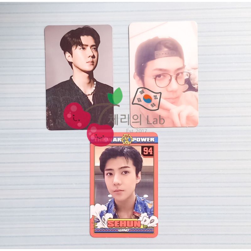 SEHUN OFFICIAL PHOTOCARD