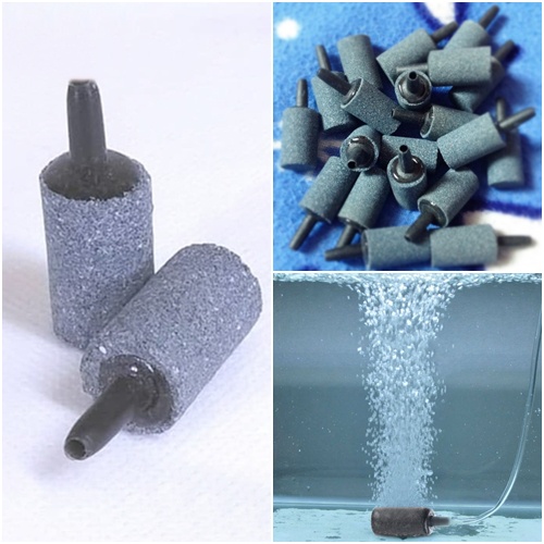 Batu Aerator Aquarium Aerasi Air Stone Gelembung Udara Airstone 2cm