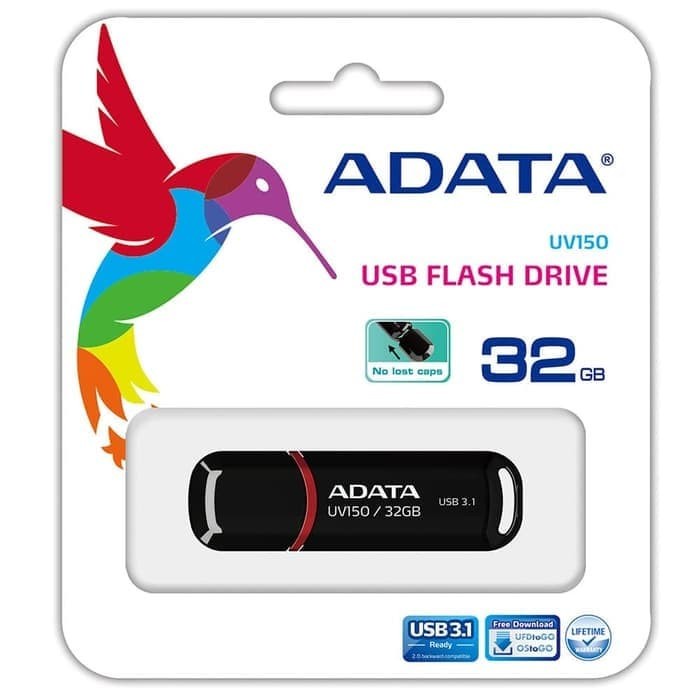 Flash Disk ADATA UV150 - Flash Drive USB 3.1 Super Speed 32GB