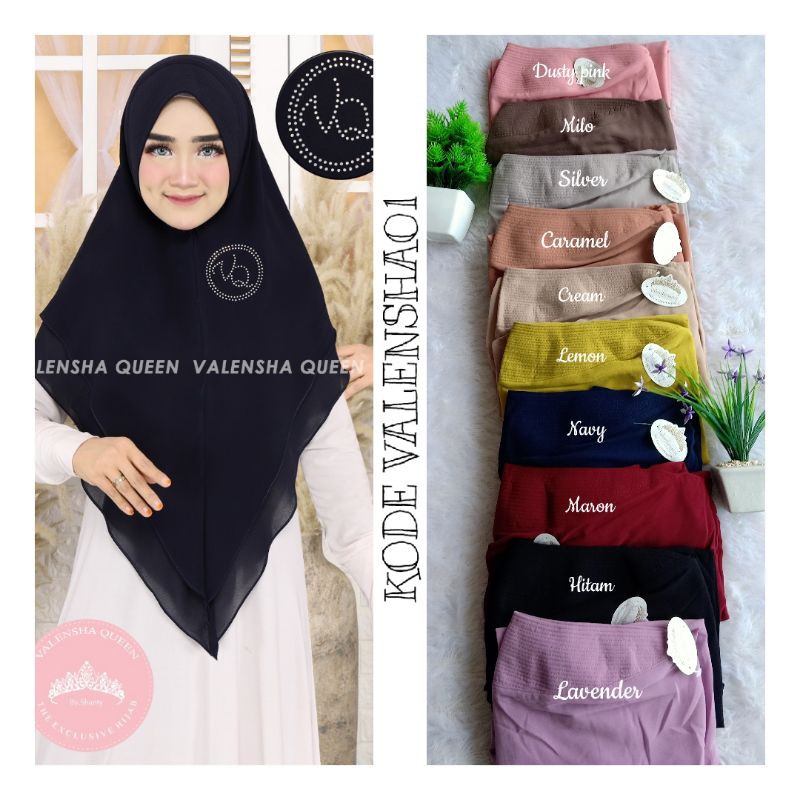 hijab syar'i / hijab Ceruty Syar'i jumbo