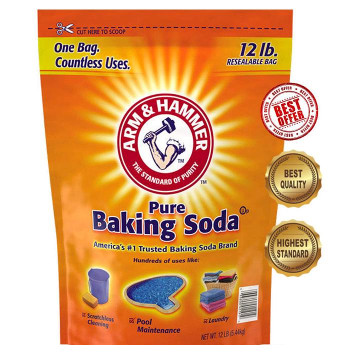 

[COD] Arm & Hammer - Pure Baking Soda Resealable Bags 5.44 Kg [COD]