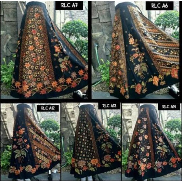 Rok karet /kulot cutbray /rok lilit batik tulis ori