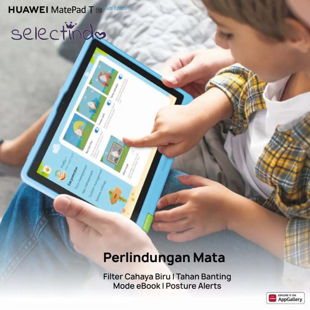 Huawei Matepad SE Kids Edition /Tablet Anak / Kids Tablet / Babybus / Kids Corner / Parent Assit / Eye Comfort 2K Display / Kids Corner / Parental Assistant / Wi-Fi Only