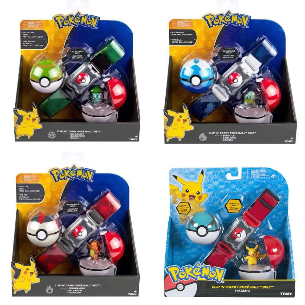 Set Mainan Action Figure Pokemon GO Pikachu Bahan PVC