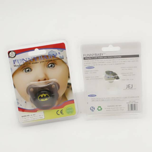 Empeng motif hero / empeng dot funnybaby