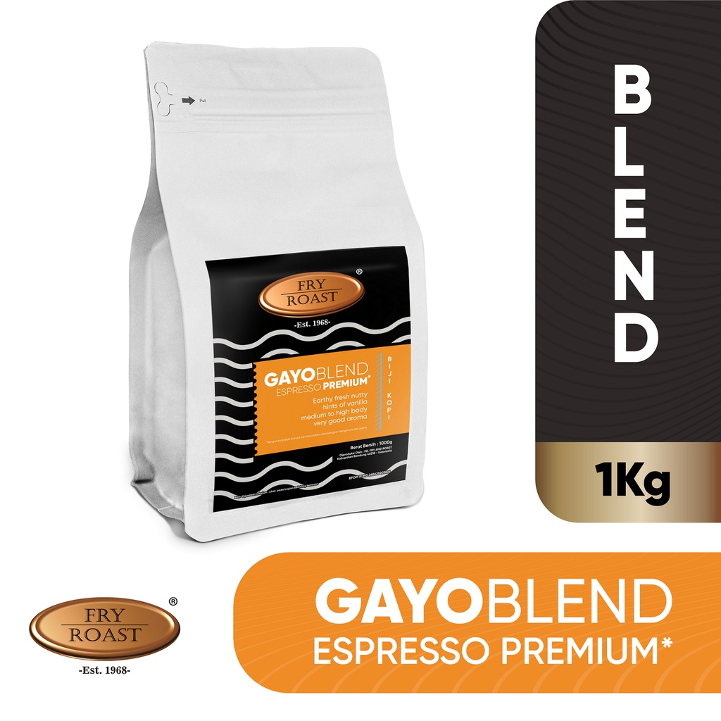 

ASLII Kopi Gayo Blend Espresso Premium 1 Kg Biji Dan Bubuk