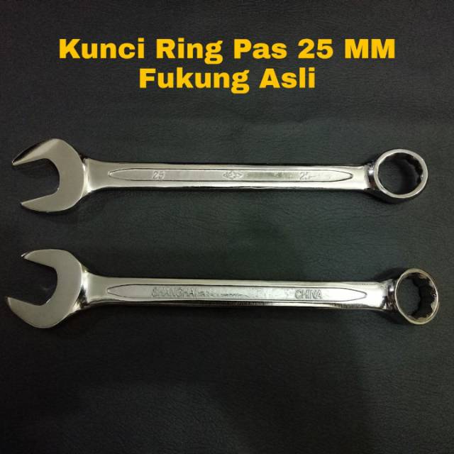 Kunci Ring Pas Fukung 25MM / Fukung