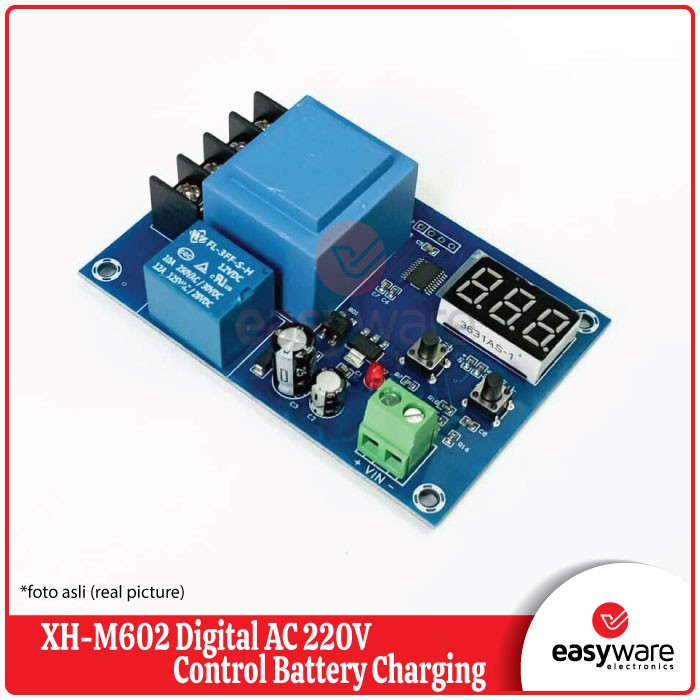 XH-M602 Digital Control Battery Charging Control Module AC 220V