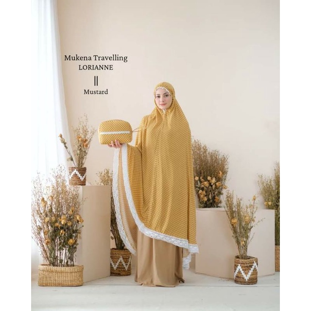 MUKENA TRAVELLING LORIANNE MUSTARD