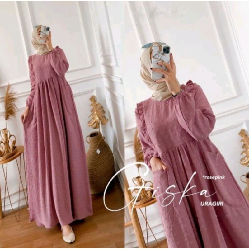 Gamis Brand Igrea crinckle Premium