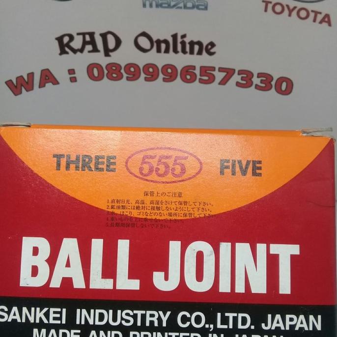 Ball Joint Suzuki Swift-Spalsh-Ertiga-X over merk 555 Japan
