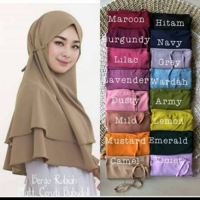 Hijab Instan kerudung syar'i