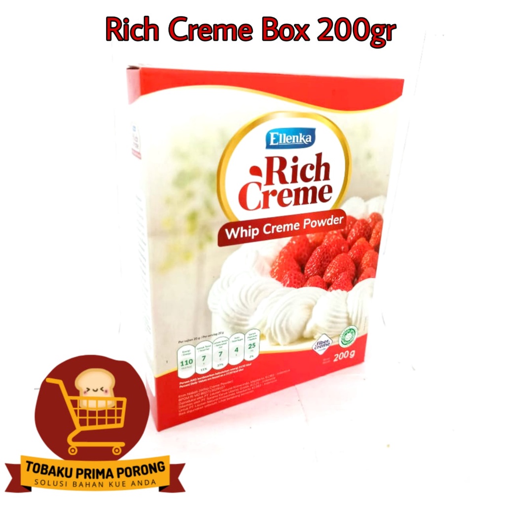 

Rich Cream Box 200gr