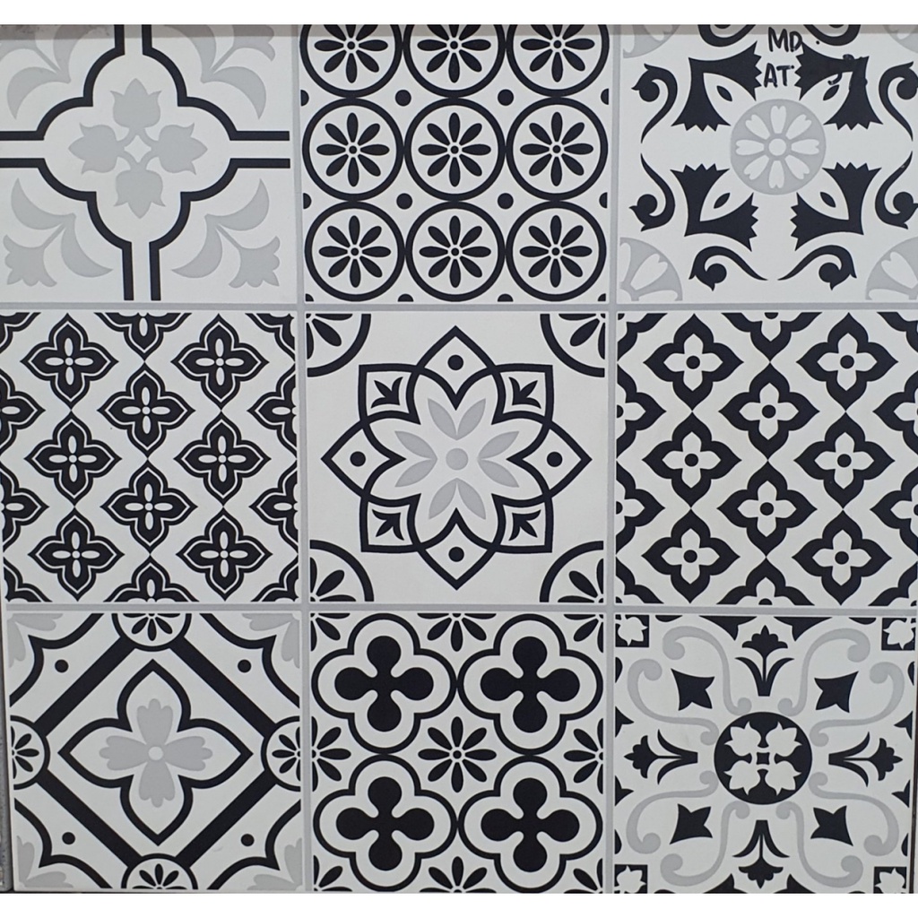 COTTO Keramik Lantai Alchemist Shadow 40x40 Kw1