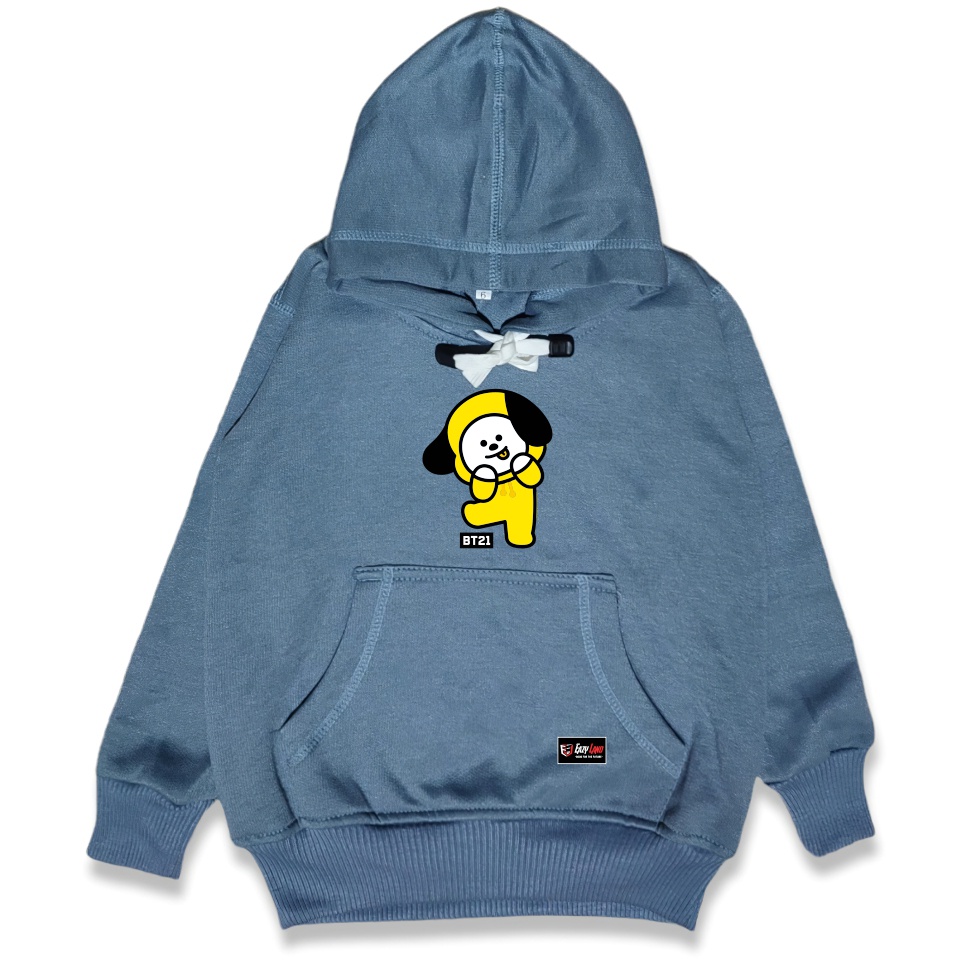 jaket hoodie anak laki laki perempuan terbaru 2021 logo BTS CIMMI grosir baju distro original termurah jaket hoodie anak cewek cowok usia 1-12 tahun