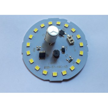 PCB Mata Lampu LED 24w Tanpa Driver - Langsung 220V