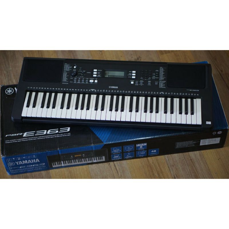 Keyboard Yamaha PSR E363/ PSR-E363/ PSRE363 Original Garansi Resmi