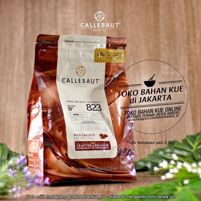 

Ahbbsu Couverture Chocolate Milk Callets Callebaut Coklat Coin Cokelat 500Gr Sasu