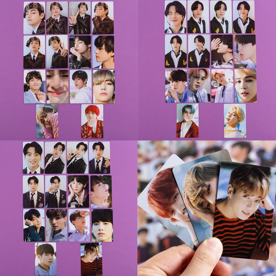 Kartu Foto HD 2022 KPOP BTS DICON 101 Untuk Hadiah ARMY