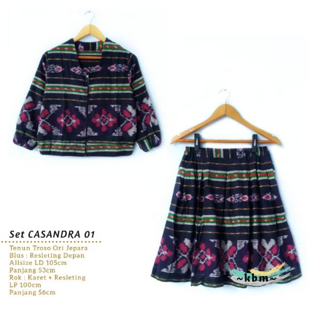 Set cassandra ori tenun troso jepara