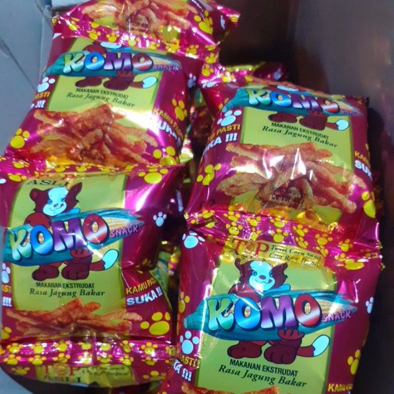 

Snack Komo rasa jagung bakar/1rcng isi 10bks