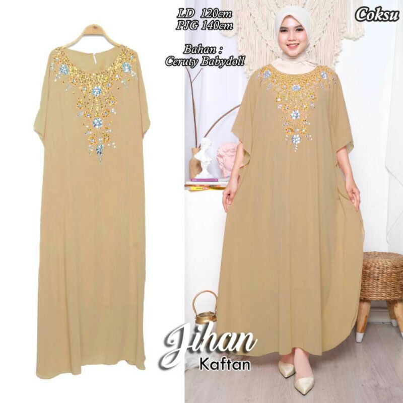 Kaftan jihan payet tangan