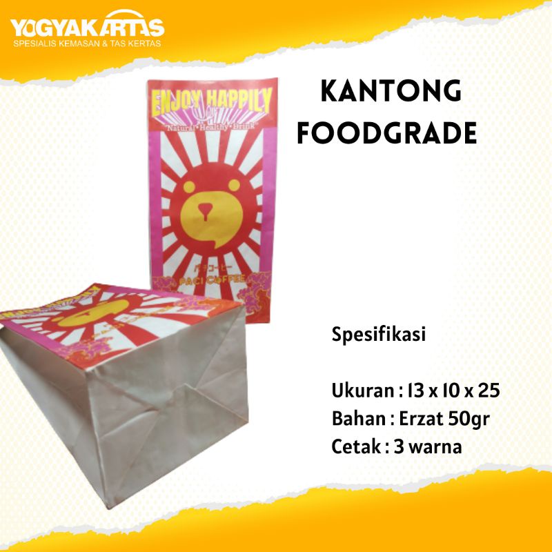 

Kantong Burger atau Snack Foodgrade