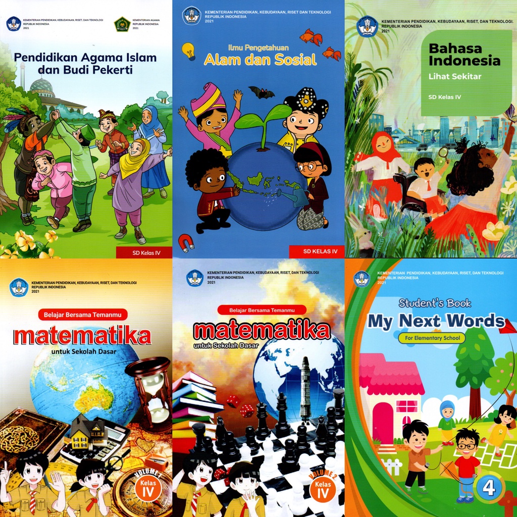 Jual Buku Kurikulum merdeka Kelas 4 SD Shopee Indonesia