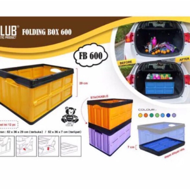 Container Box Lipat CLUB