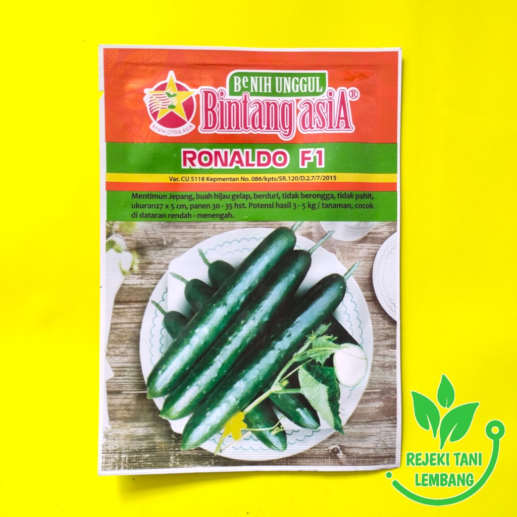 BENIH MENTIMUN JEPANG//BENIH MENTIMUN RONALDO F1 10 GR