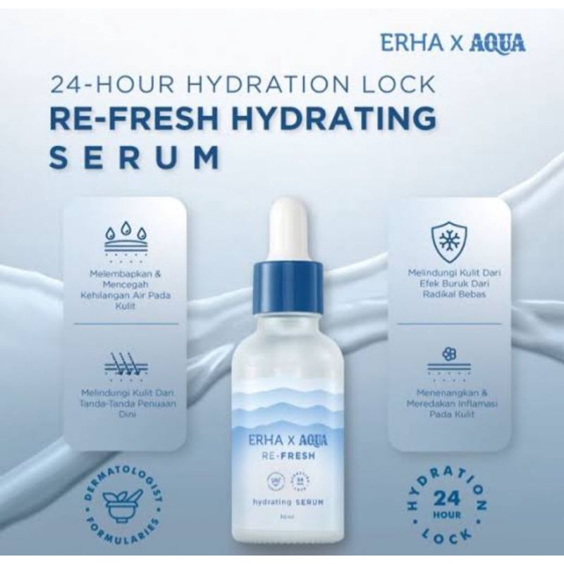 ERHA x AQUA Re-Fresh Hydrating Serum 30ml 30 ml