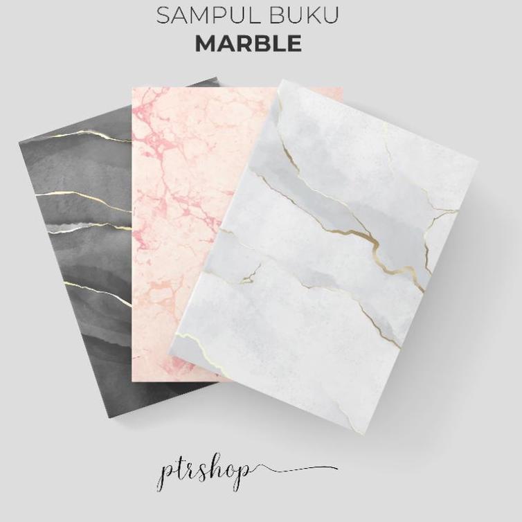 

HOT PRODUCT PROMO SAMPUL BUKU BOOK COVER A5/B5 MARBLE EDITION ♬ 858