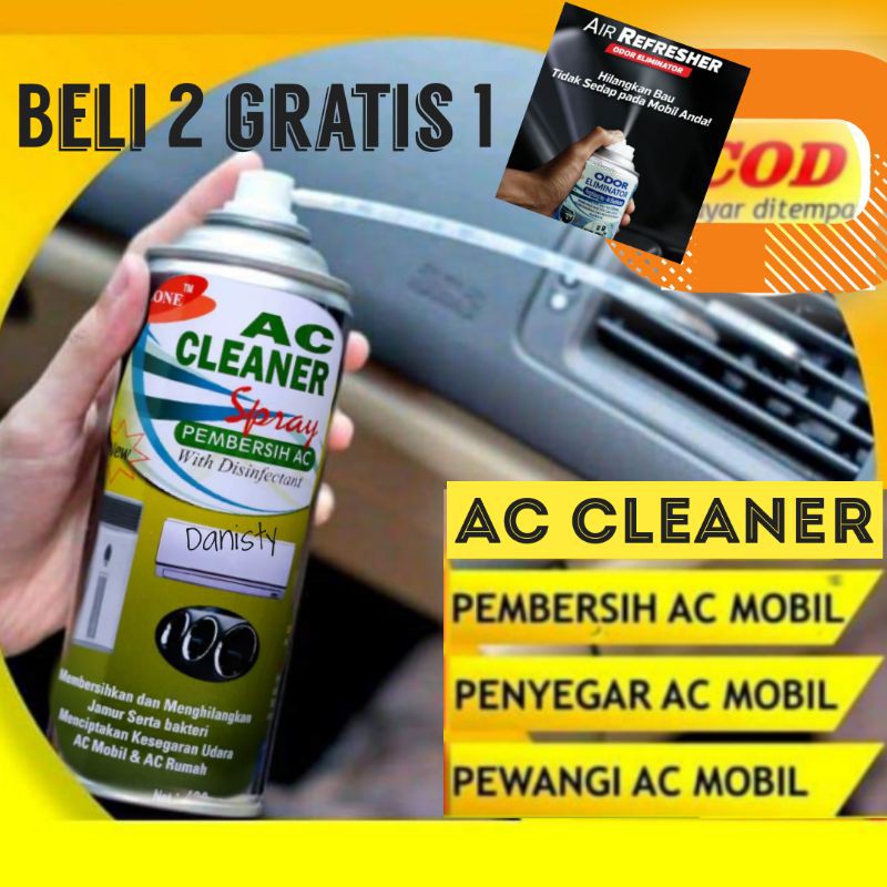 AC refresher beli 2 gratis Penghilang bau apek Air refresher pembersih AC penyegar udara