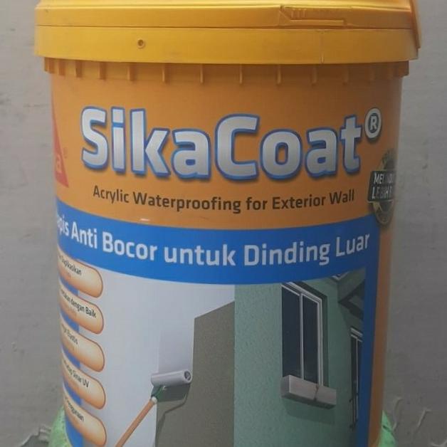 Sika Coat 20kg/pail Pelapis Anti Bocor untuk Dinding luar dan Atap Termurah