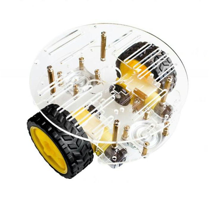 Chasis Mobil Robot 2wd 2 wd Smart Car Chassis For Arduino Bulat