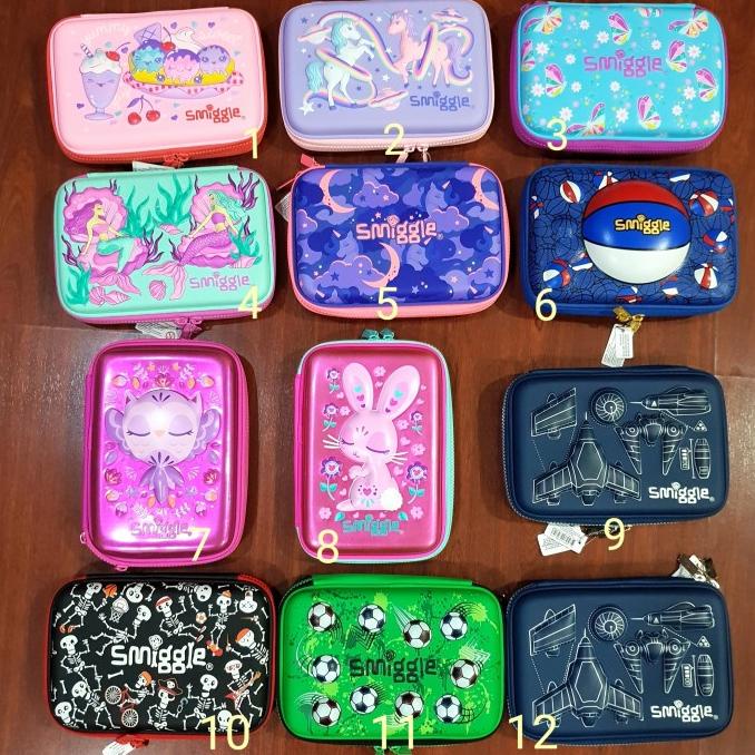 

---Terbartu--- SMIGGLE HARDTOP PENCIL CASE AUTHENTIC