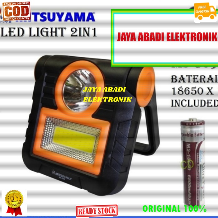 G523 ORIGINAL LAMPU EMERGENCY LED CHARGER CAS CASAN DARURAT BATERAI CAS 18650 AC DC MAGIC LAMP BOHLA