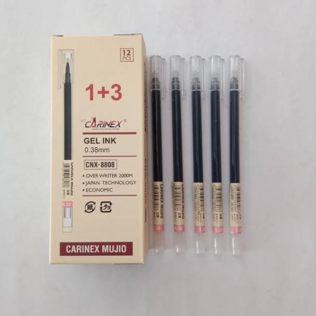 

ZRD Pulpen/Ballpoint/Pena Gel Carinex Mujio✼ (Best Seller)Harga murah ☇