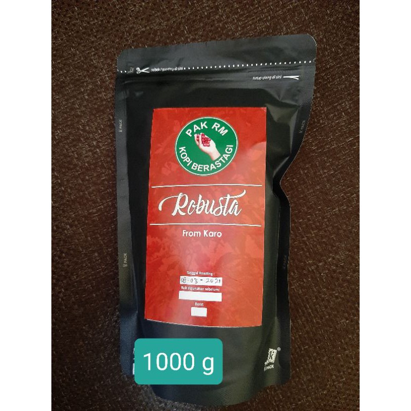 

bubuk kopi robusta karo