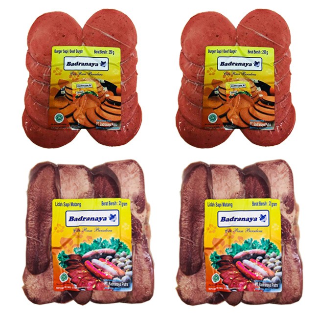 

Soes Merdeka Badranaya Lidah Sapi 2x + Beef Burger 2x 250gr |Bundling 4