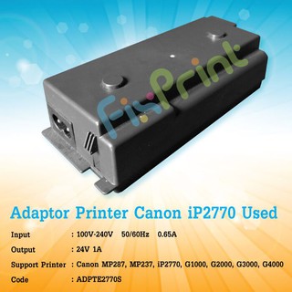Adaptor Printer Canon IP2770 MP287 MP237 Mp276 Power Supply Canon 2770 287 237 276 Original
