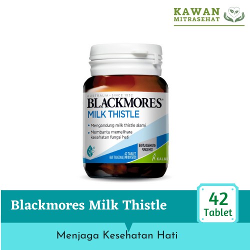 Blackmores Milk Thistle 42 Tablet - menjaga kesehatan hati