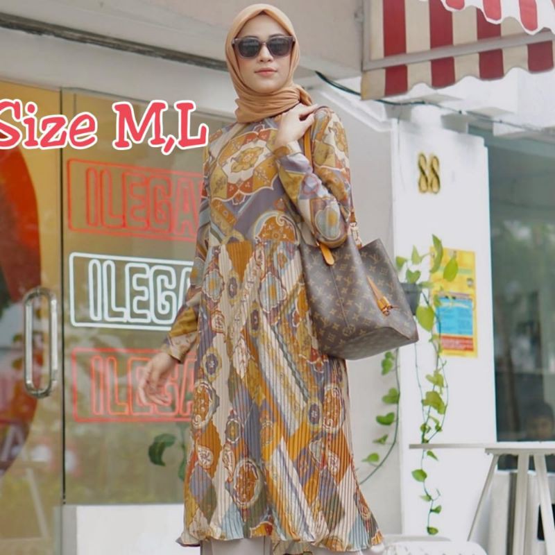 Sahara tunik pleats Heaven Lights