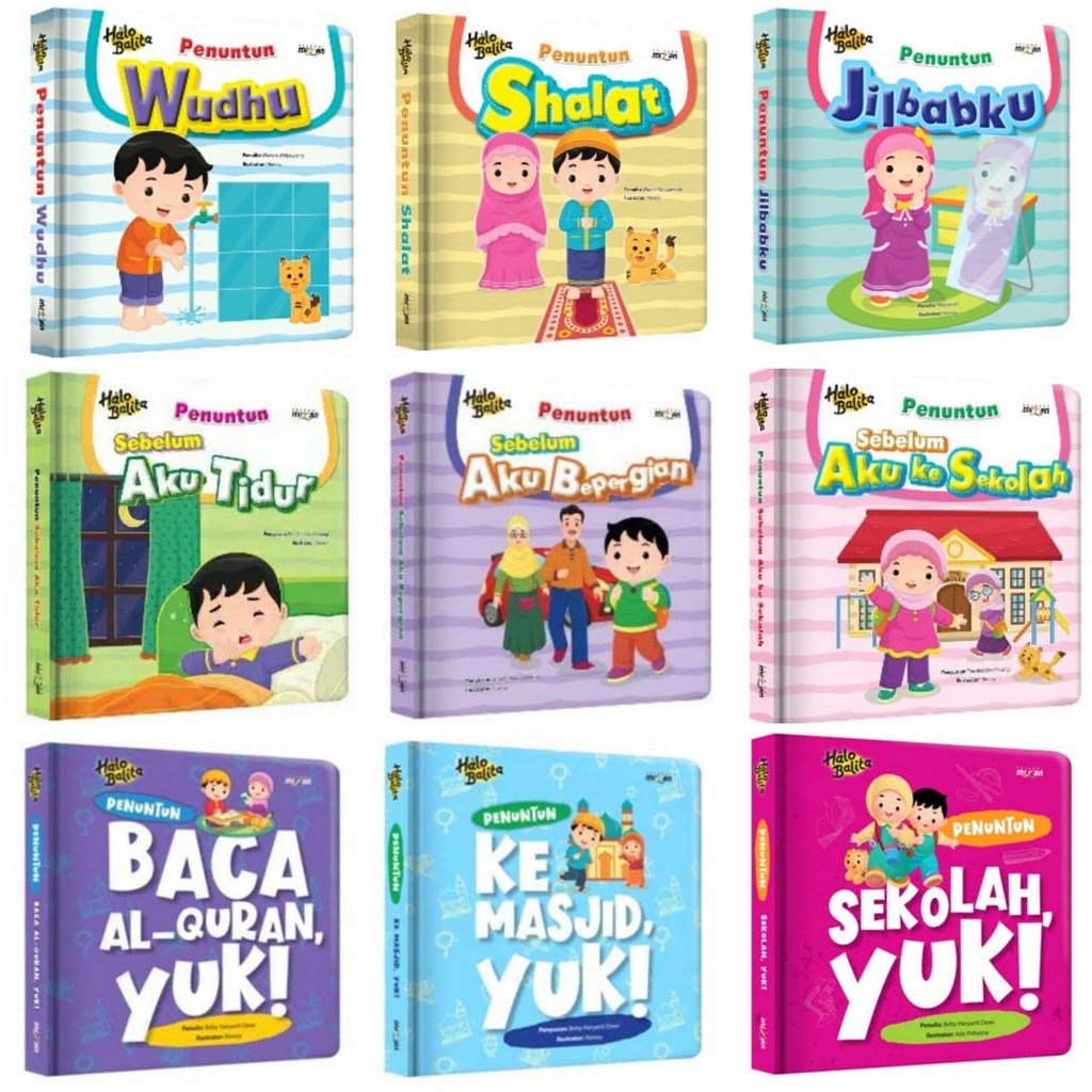 Buku Board Book Halo Balita Seri Penuntun BK0125