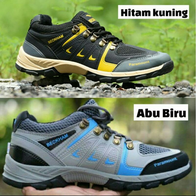 Sepatu Gunung Outdoor Hiking Pria Original Beckham Paramount Low