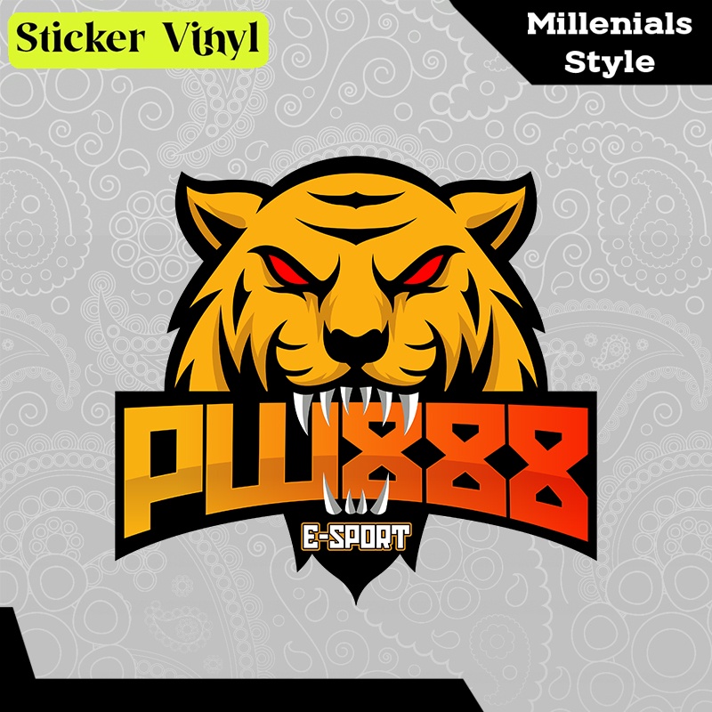 

Stiker Sticker Power888 Esports Team Game PMPL Pubg Mobile Pro League Gaming Milenial Style Aesthetic Vinyl Satuan Anti Air