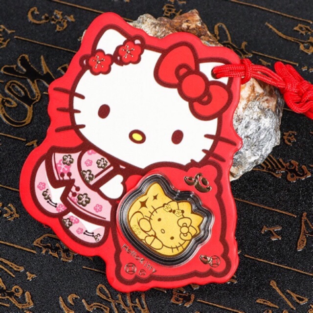 

Angpao Hello Kitty Sanrio Keychain Decoration Imlek Xinjia Gold 0,1gr 24k
