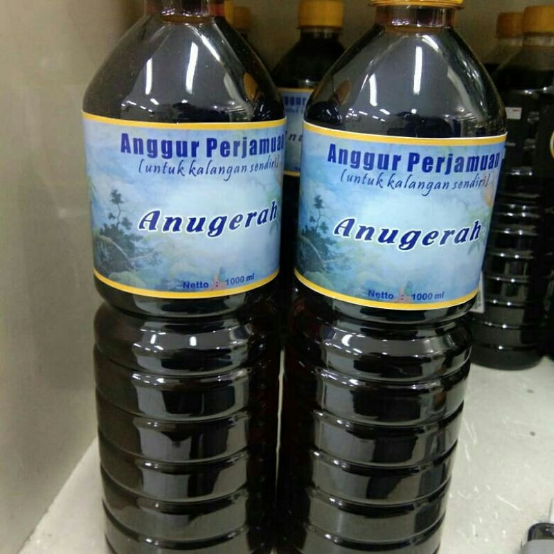 

Anggur Perjamuan suci botol 1L