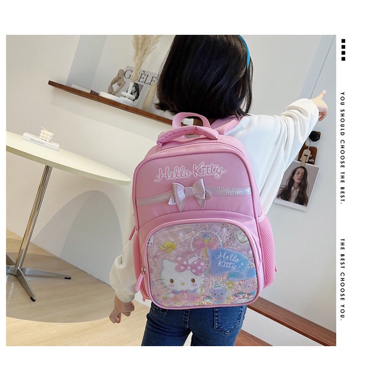 Tas ransel hello kitty pita besar TR08 anak perempuan sd backpack