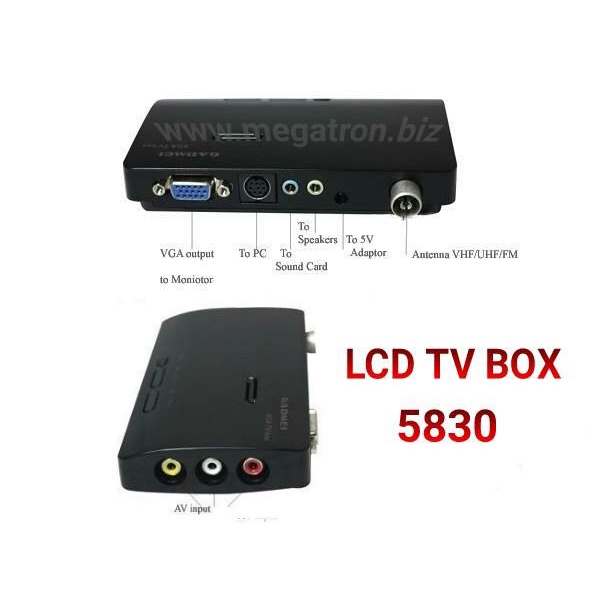 Tv Card | Tv Tuner Gadmei 5821 - Nonton Tv Di Monitor Crt/Lcd/Led Tanpa Cpu